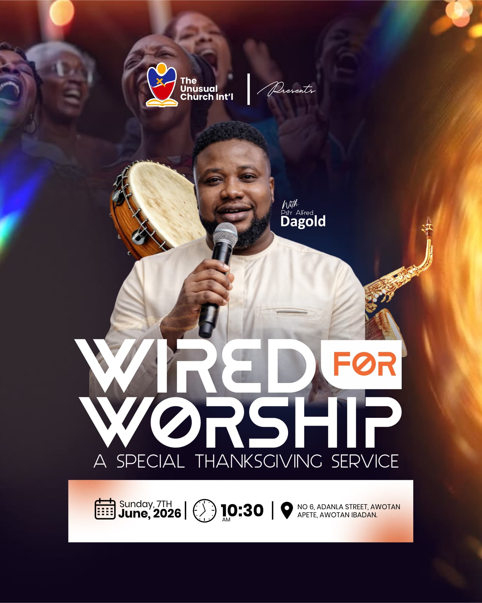 Thanksgiving Service Flyer